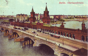 Мост Обербаумбрюкке (Oberbaumbrücke), фото 1